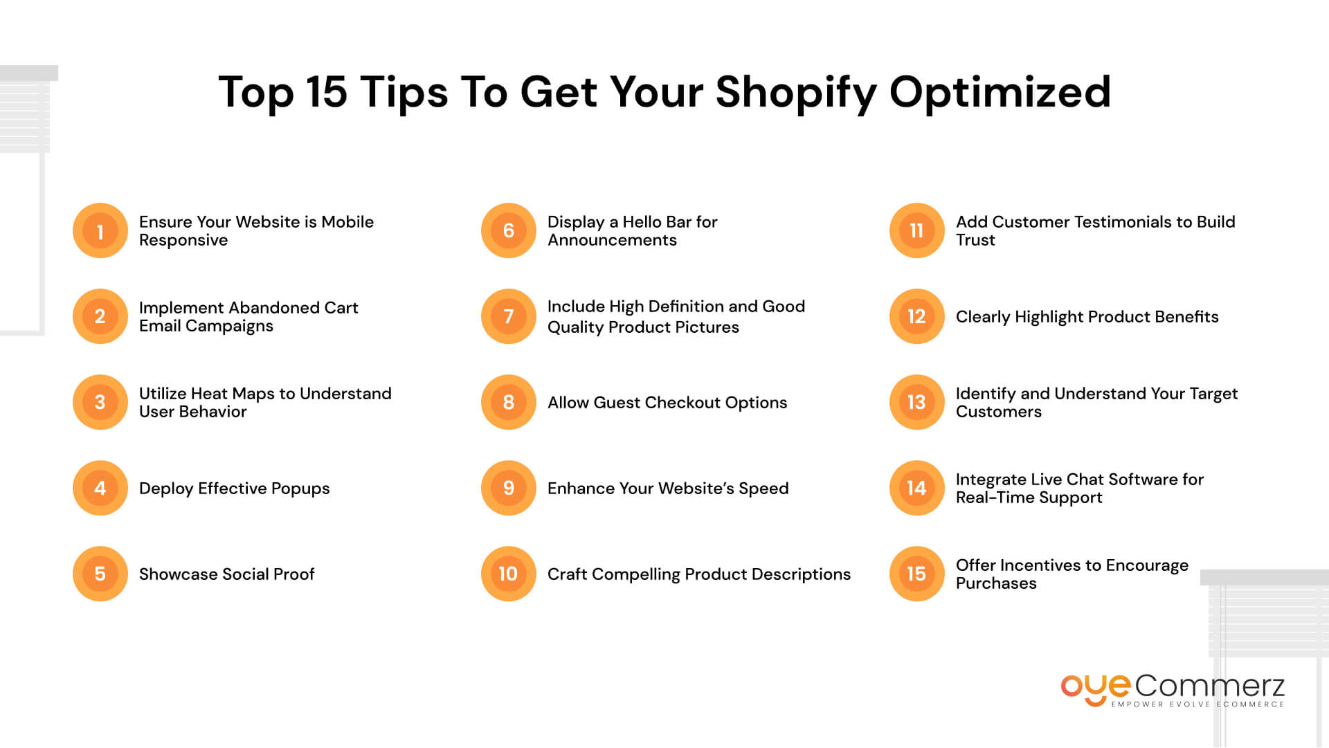 Image of Top 15 Tips To Get Your Shopify Optimized