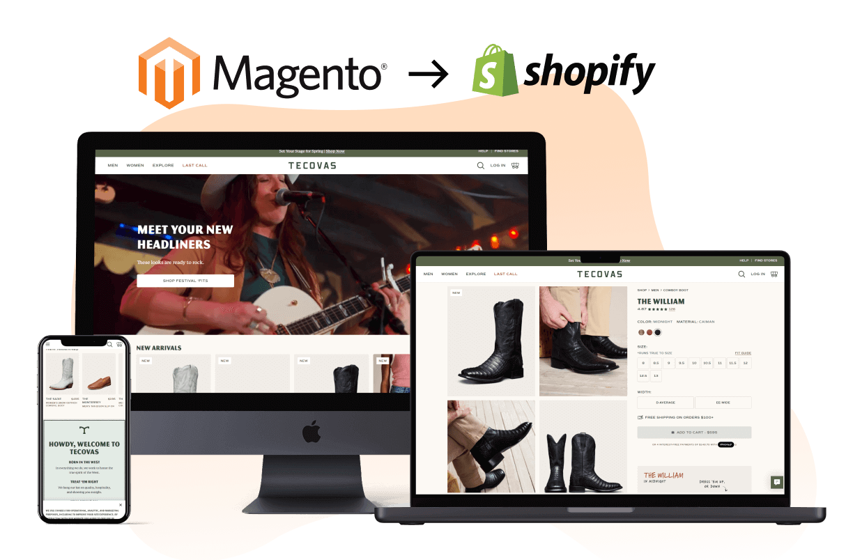 Magento to Shopify Migration Services