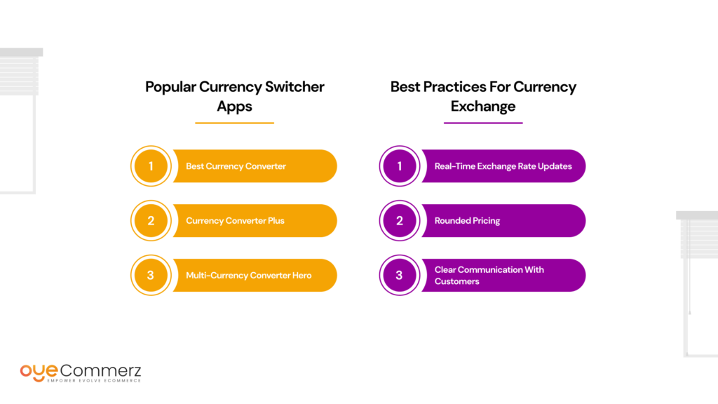 Currency Switcher Apps and Best Practices