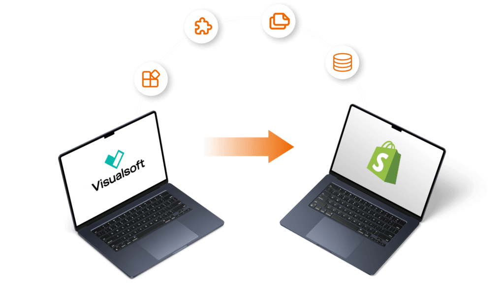 Visualsoft to Shopify Migration Services