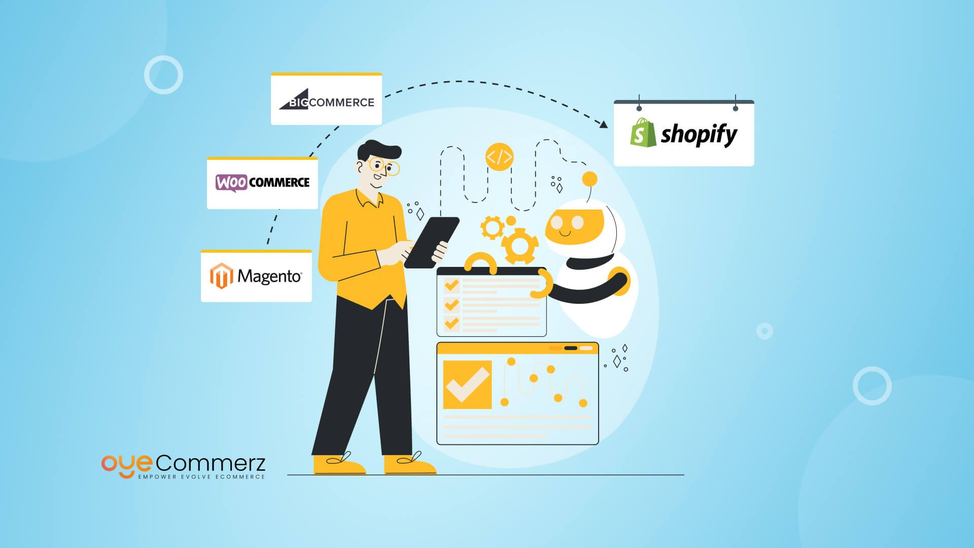 How AI and Automation Are Transforming Migrations from WooCommerce, Magento, and BigCommerce to Shopify