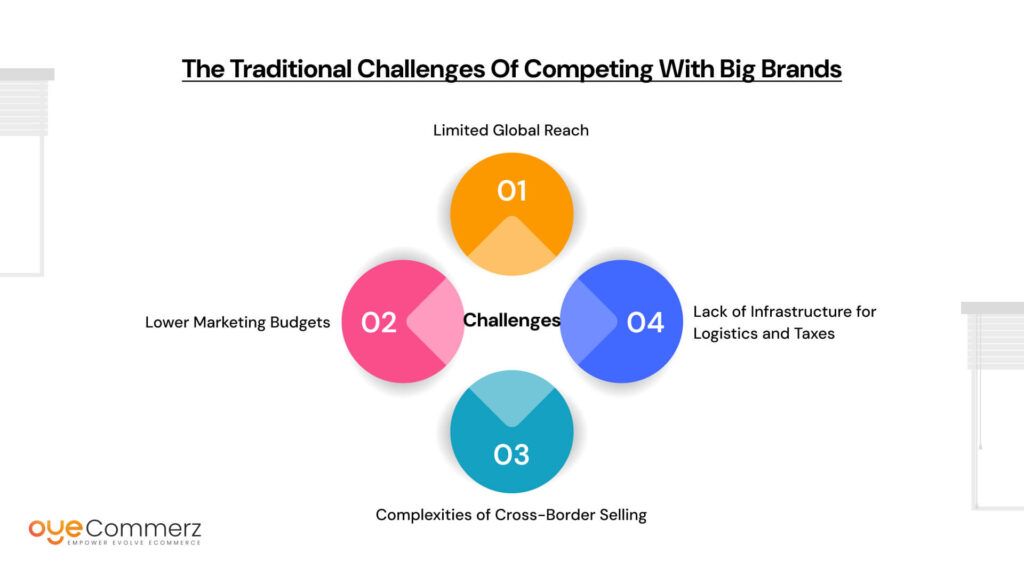 The Traditional Challenges of Competing with Big Brands