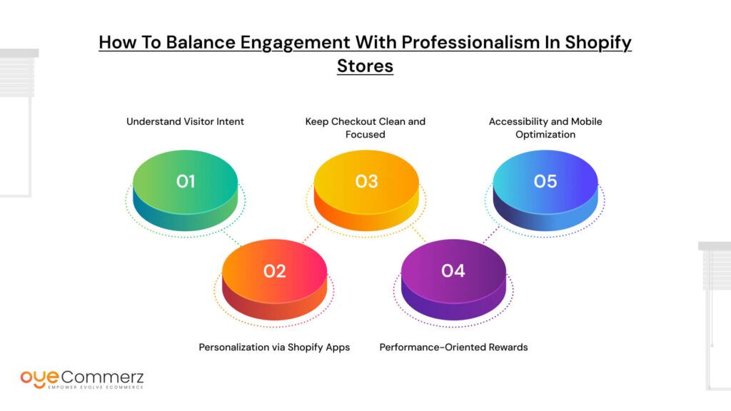 How to Balance Engagement with Professionalism in Shopify Stores